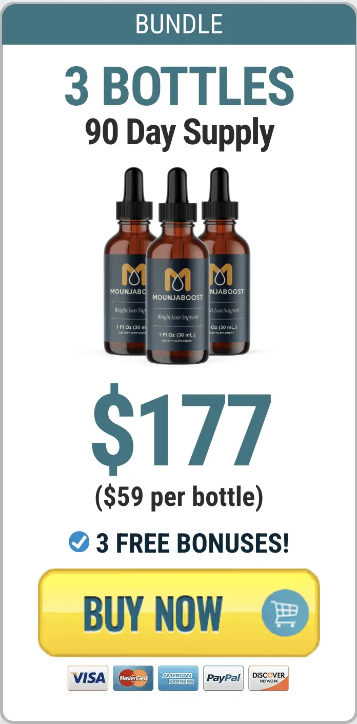 MounjaBoost 3 Bottles
