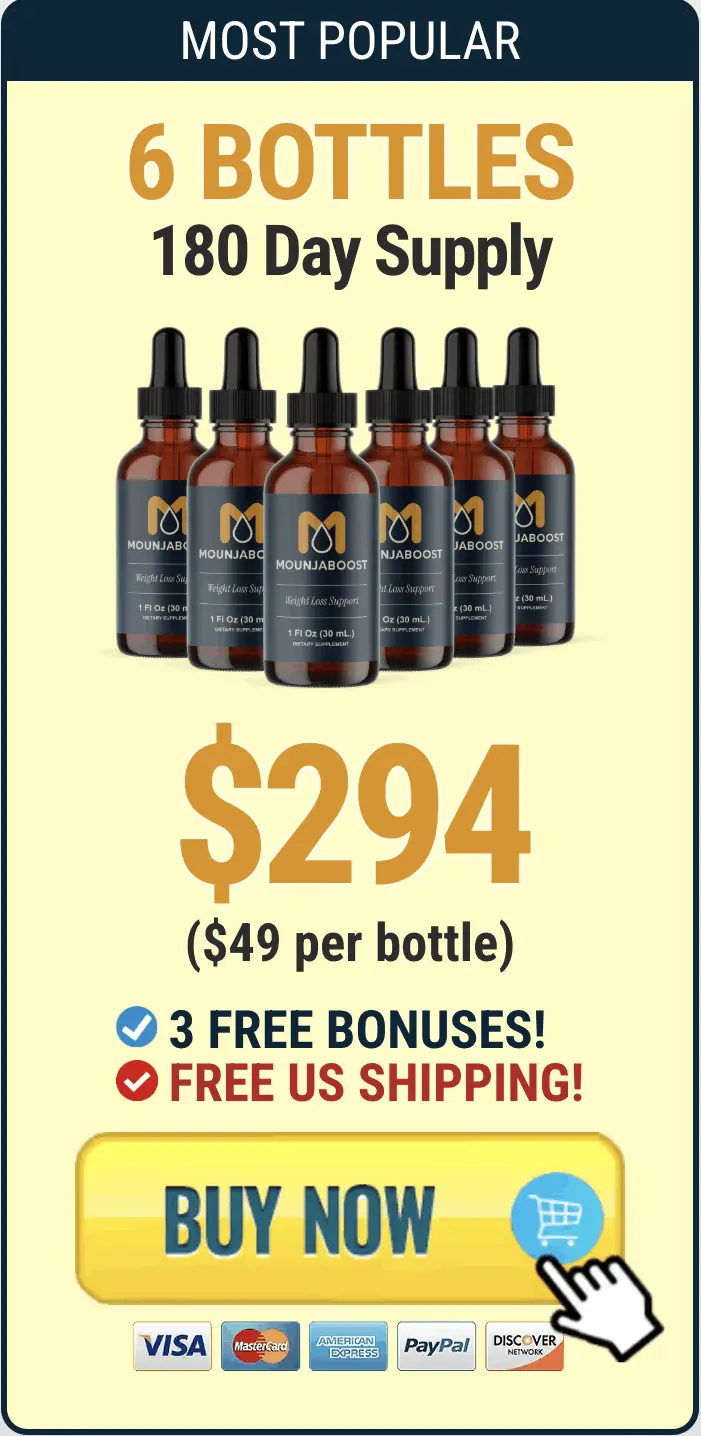 MounjaBoost 6 Bottles